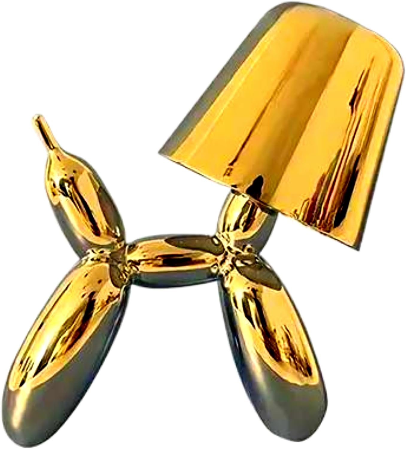 Gold Balloon Dog Lamp