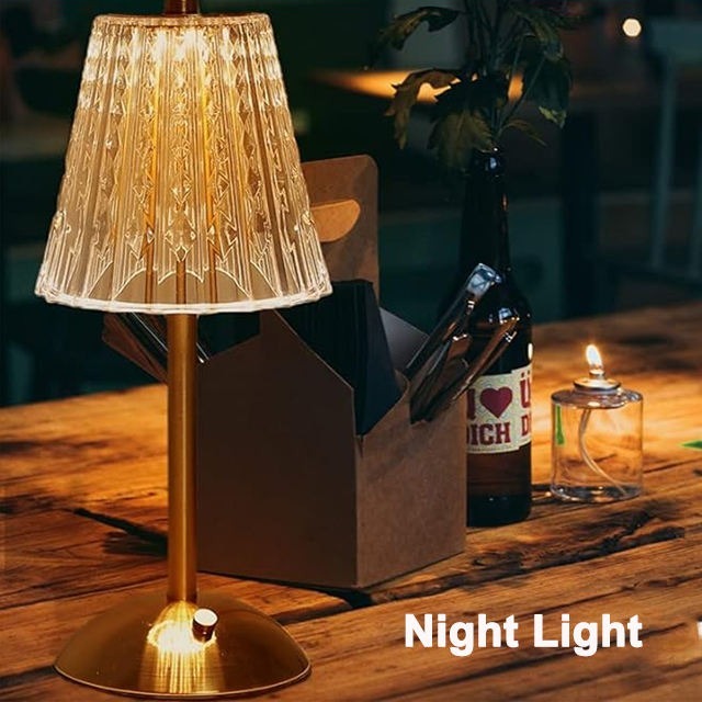 Crystal Night Glow Lamp